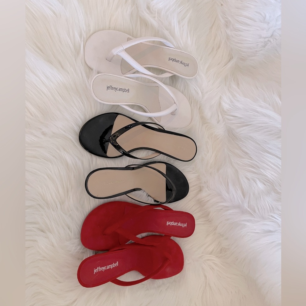 Jeffery Campbell princess heel Sandal X 3